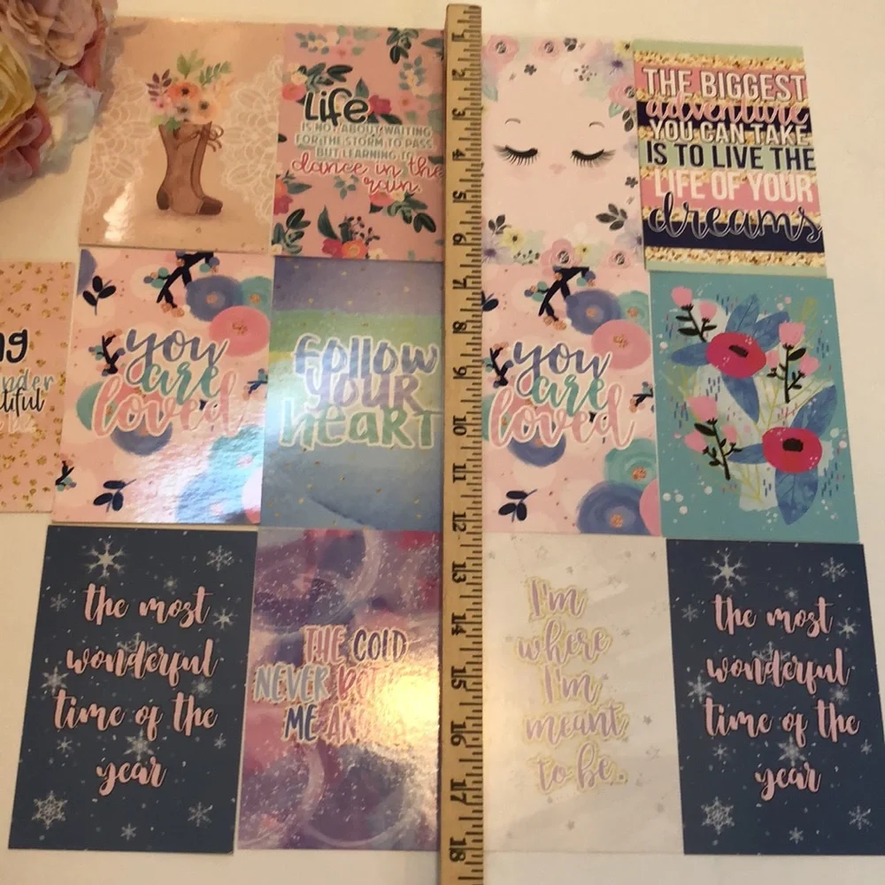 JESSICA HARTS PLANNER CARDS Jessica Hearts paper cards Planning Papers